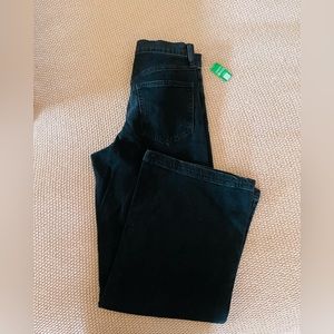 GAP High Rise Stride Wide-Leg Jeans with Washwell size 6R/28